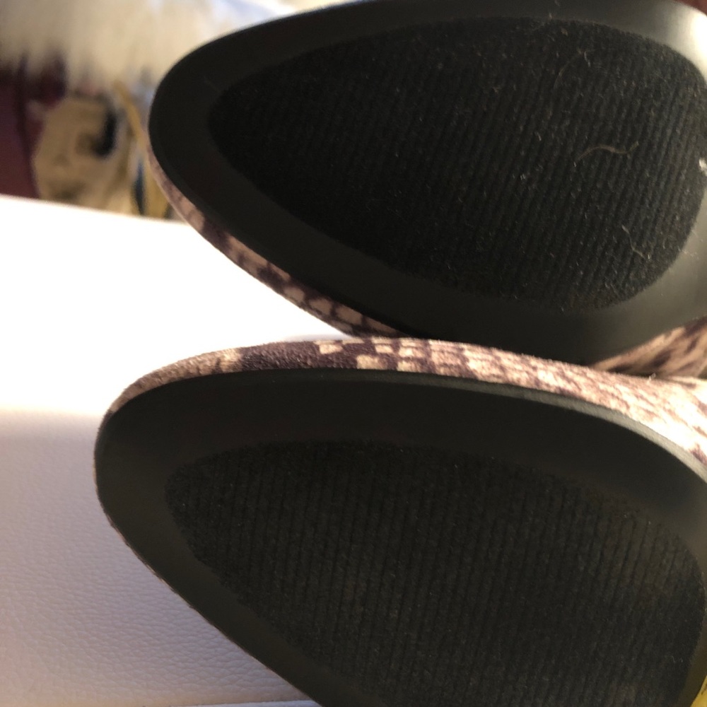 Steve Madden Snake Print Ankle Boots - Picture 4 of 7